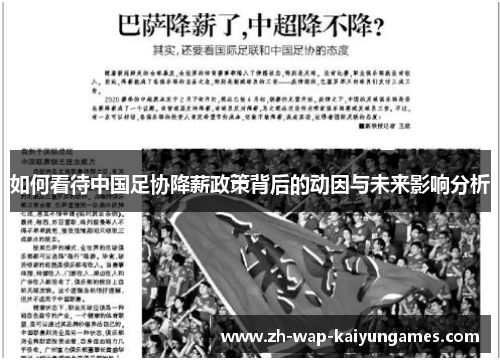 如何看待中国足协降薪政策背后的动因与未来影响分析