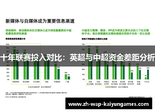 十年联赛投入对比：英超与中超资金差距分析