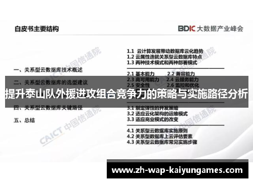 提升泰山队外援进攻组合竞争力的策略与实施路径分析
