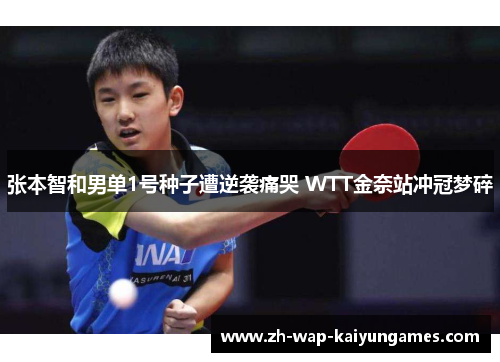 张本智和男单1号种子遭逆袭痛哭 WTT金奈站冲冠梦碎 张本智和男单1号种子遭逆袭痛哭 WTT金奈站冲冠梦碎